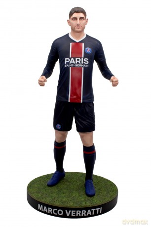 Footballs Finest - Paris Saint-Germain (Marco Verratti) posąg z żywicy [FIGURKA]