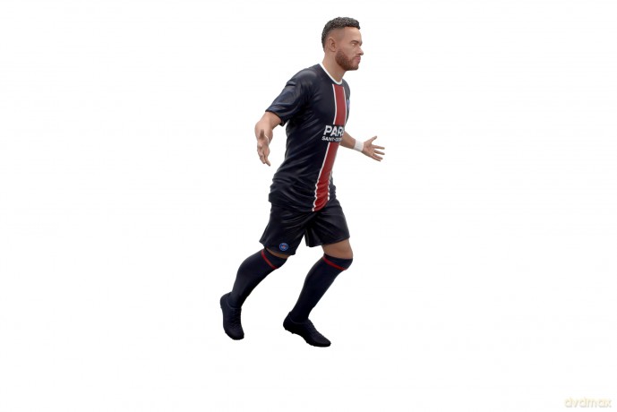 Footballs Finest - Paris Saint-Germain (Neymar Jr) 60 cm bardzo szczegółowa żywica, luksusowa figurka piłkarska do kolekcjonowania [FIGURKA]
