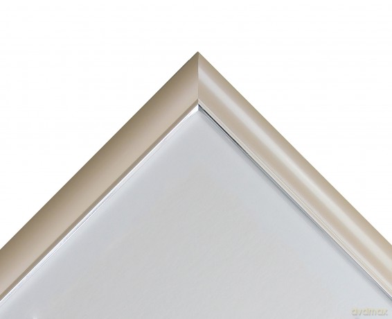 FRAMES BY POST Soda Picture Photo Frame, Plastic Glass Peach, 20 x 20 Inch