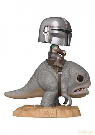 Funko - Deluxe: Star Wars (The Mandalorian On Blurg) POP! Vinyl [FIGURKA]