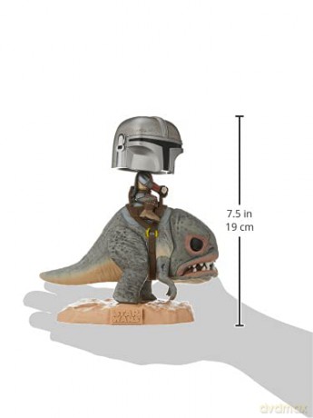 Funko - Deluxe: Star Wars (The Mandalorian On Blurg) POP! Vinyl [FIGURKA]