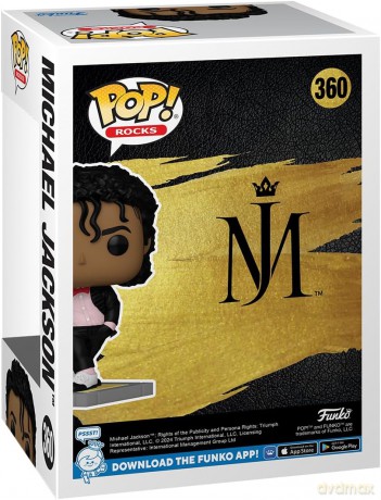 Funko - Rocks: Michael Jackson (MJ Billie Jean) POP! Vinyl [FIGURKA]