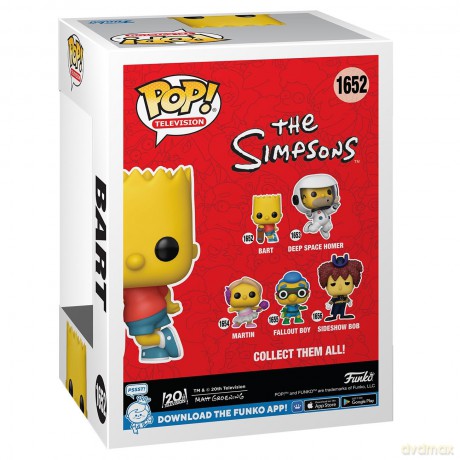 Funko - TV: The Simpsons (Bart Simpson) POP! Vinyl [FIGURKA]