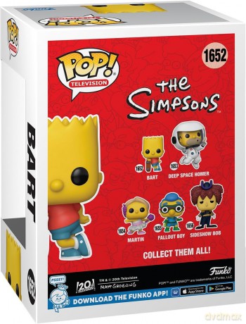 Funko - TV: The Simpsons (Bart Simpson) POP! Vinyl [FIGURKA]