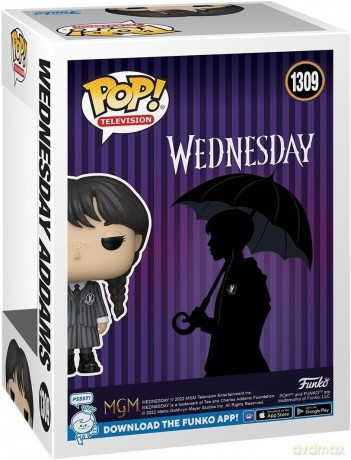 Funko - TV: Wednesday (Wednesday Addams) POP! Vinyl [FIGURKA]