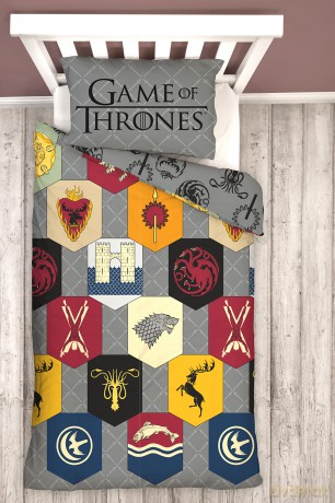 Game Of Thrones Iconic Duvet Set (Single)