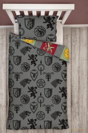 Game Of Thrones Iconic Duvet Set (Single)