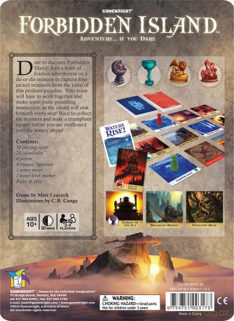 Gamewright - Forbidden Island [GRA PLANSZOWA]