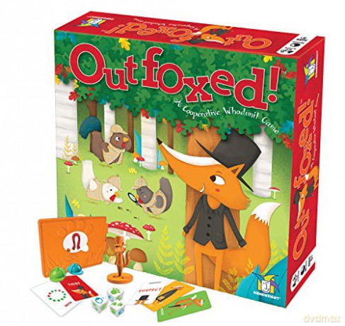 Gamewright - Outfoxed [GRA PLANSZOWA]