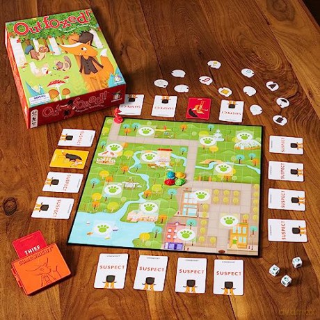Gamewright - Outfoxed [GRA PLANSZOWA]