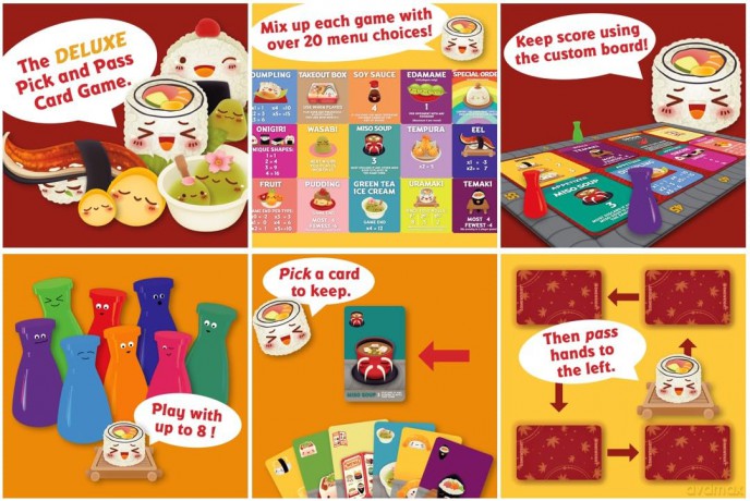 Gamewright - Sushi Go Party Game [GRA PLANSZOWA]