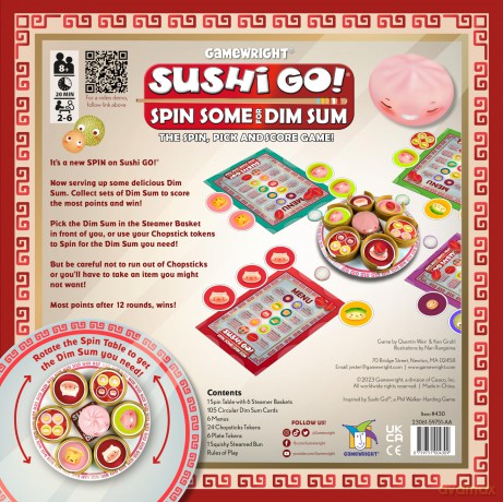 Gamewright - Sushi Go! Spin Some for Dim Sum [GRA PLANSZOWA]