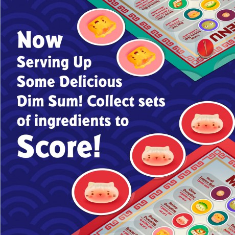 Gamewright - Sushi Go! Spin Some for Dim Sum [GRA PLANSZOWA]