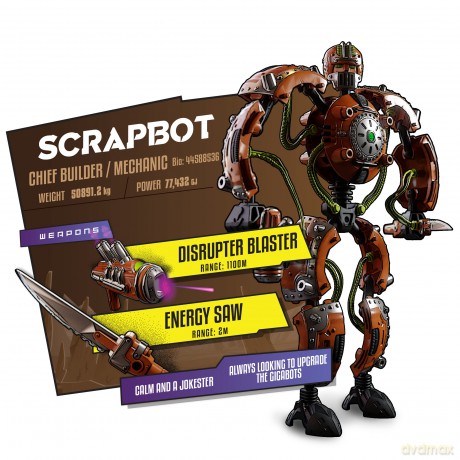 Giga Bots Energy Core - Scrapbot