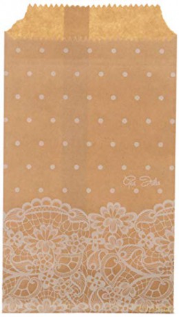 Givi Italia 41315 Lace Kraft Bags, Multi-Colour, 8 x 14 cm