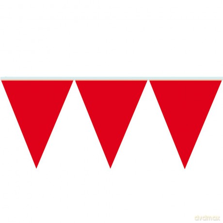 Givi Italia 54003 PVC Flag­ Garland, Red, 10 m
