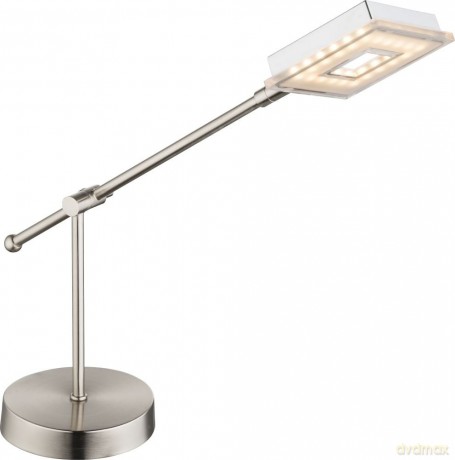 Globo Kerstin, Nickel, Chrome Desk Lamp