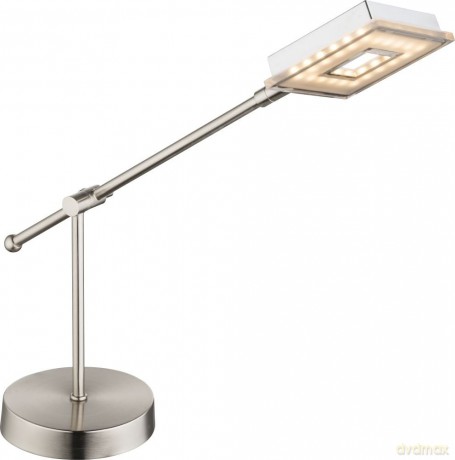 Globo Kerstin, Nickel, Chrome Desk Lamp