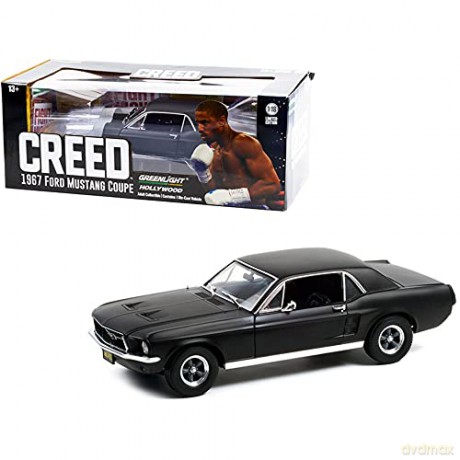 Greenlight Collectibles - 1/18 Creed (2015) Adonis Creeds 1967 Ford Mustang Coupe Matt