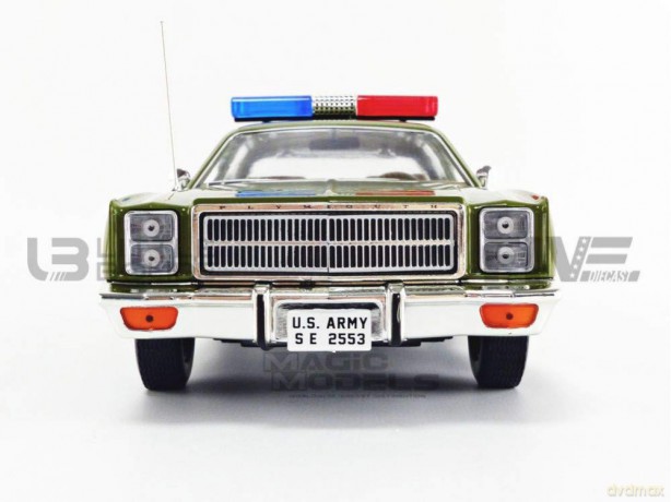 Greenlight Collectibles - 1/18 The A-Team (1983-87 TV Series) Plymouth Fury US Army Police
