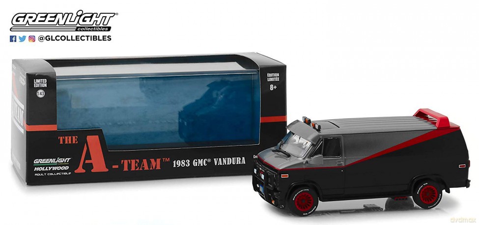 Greenlight Collectibles - 1/43 The A-Team - GMC Vandura