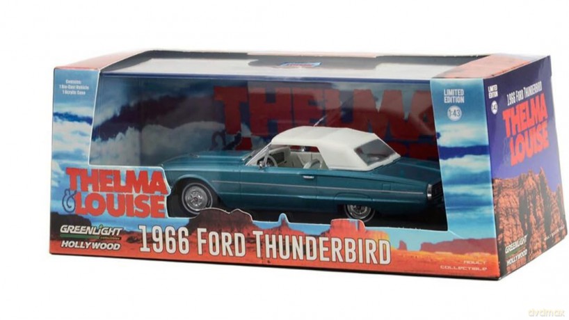 Greenlight Collectibles - 1/43 Thelma and Louise 1966 Thunderbird Convertible