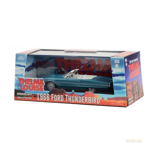 Greenlight Collectibles - 1/43 Thelma and Louise 1966 Thunderbird Convertible