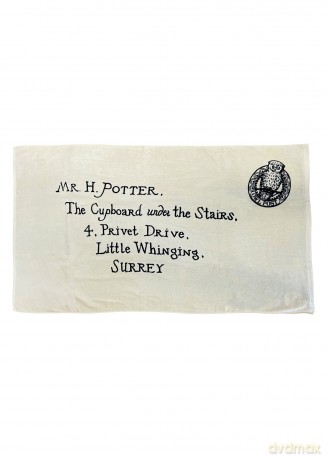 Harry Potter - Towel - Letter of Acceptance (front with stamp) 75 x 150cm