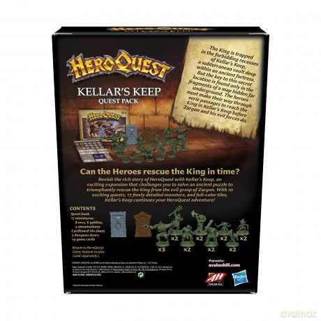 Heroquest Expansion Kellars Keep [GRA PLANSZOWA]