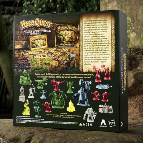 Heroquest Jungles Of Delthrak [GRA PLANSZOWA]