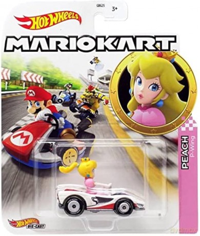 Hot Wheels - Mario Kart - Die Cast - Peach Standard