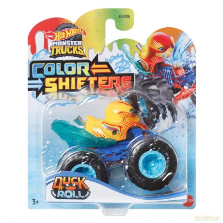 Hot Wheels - Monster Trucks Colour Shifter (Duck n Roll)