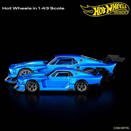 Hot Wheels - Premium 1:43 Modified '69 Ford Mustang