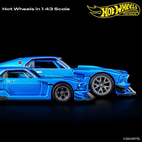 Hot Wheels - Premium 1:43 Modified '69 Ford Mustang
