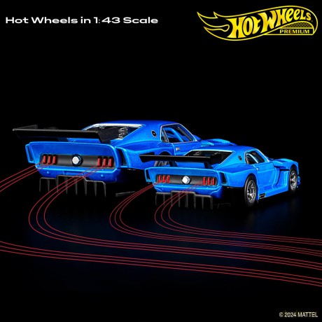 Hot Wheels - Premium 1:43 Modified '69 Ford Mustang