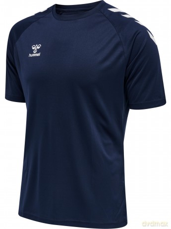 Hummel CORE XK Core Poly T-Shirt S/S - Marine (Large)