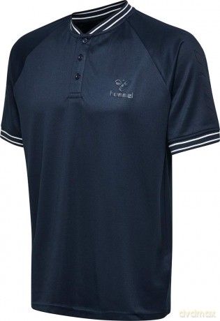 Hummel Samuel Polo Short Sleeve - Black Iris (Small)