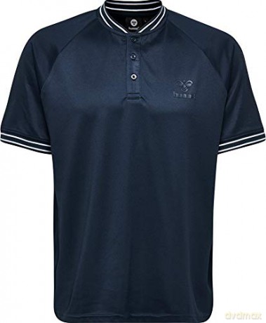 Hummel Samuel Polo Short Sleeve - Black Iris (X-Large)