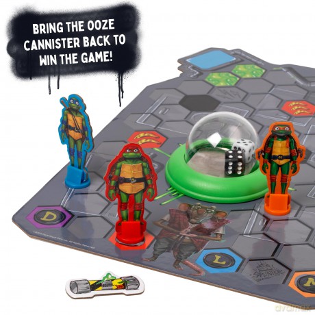 Ideal - TMNT Sewer Battle Pressmatic Game [GRA PLANSZOWA]