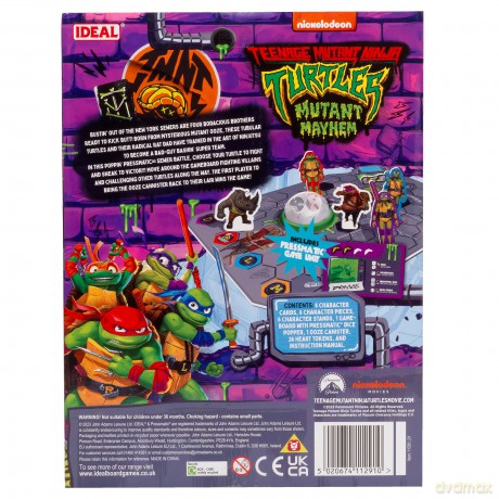 Ideal - TMNT Sewer Battle Pressmatic Game [GRA PLANSZOWA]