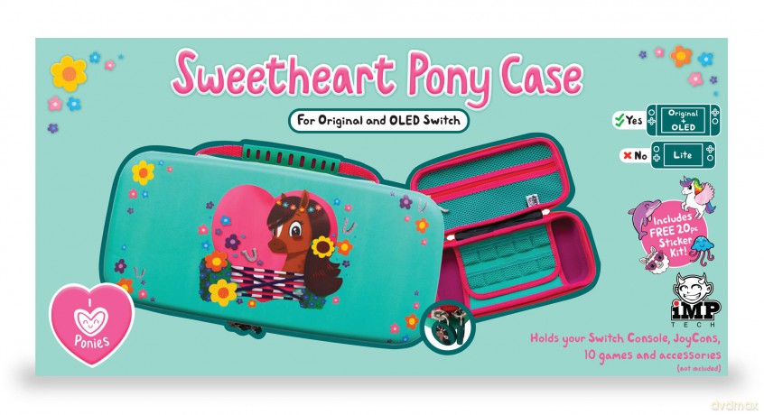 IMP Switch Sweetheart Console Case + Sticker Kit (Pony) [GRA SWITCH]