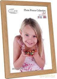 Inov8 British Made Picture/Photo Frame, Brushed Large Gold 16x16 Inch