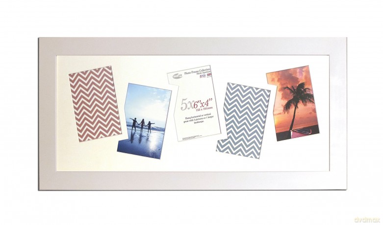 Inov8 British Made Traditional Picture/Photo Frame, Orchard Pure White 25x10 Multi App Inch