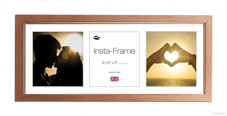 Inov8 British Made Traditional Picture/Photo, Box Frame Barley 21 x 8 (3app WHT CORE) 1PK