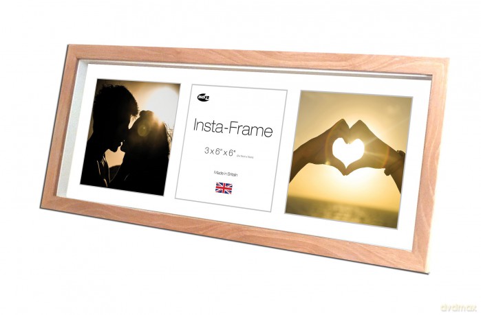 Inov8 British Made Traditional Picture/Photo, Box Frame Barley 21 x 8 (3app WHT CORE) 1PK