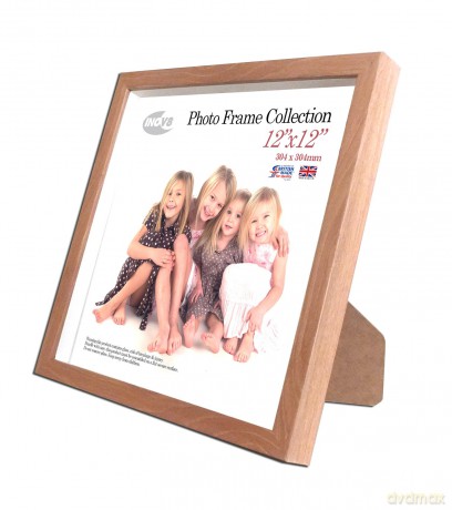 Inov8 British Made Traditional Picture/Photo, Box Frame Barley, 12x12 Inch 2PK