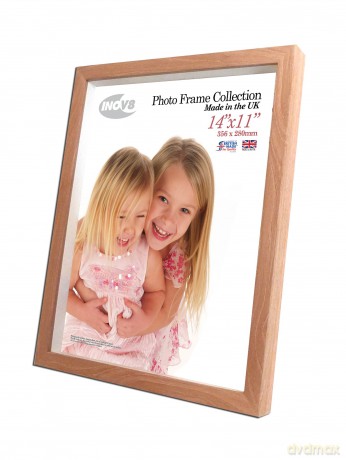 Inov8 British Made Traditional Picture/Photo, Box Frame Barley, 14x11 Inch 2PK