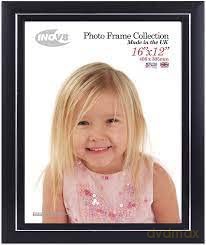 Inov8 British Made Traditional Picture/Photo, Louvre Black, 15x10 Inch 2PK