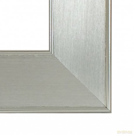 Inov8 Framing Mirror Frame, Twin Edge Silver 20x16 Inch