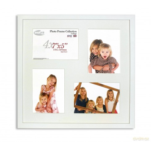 Inov8 Framing Photo Frame Auckland Pine White 16x16
